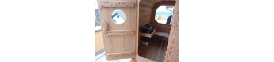 sauna extérieur en bois 